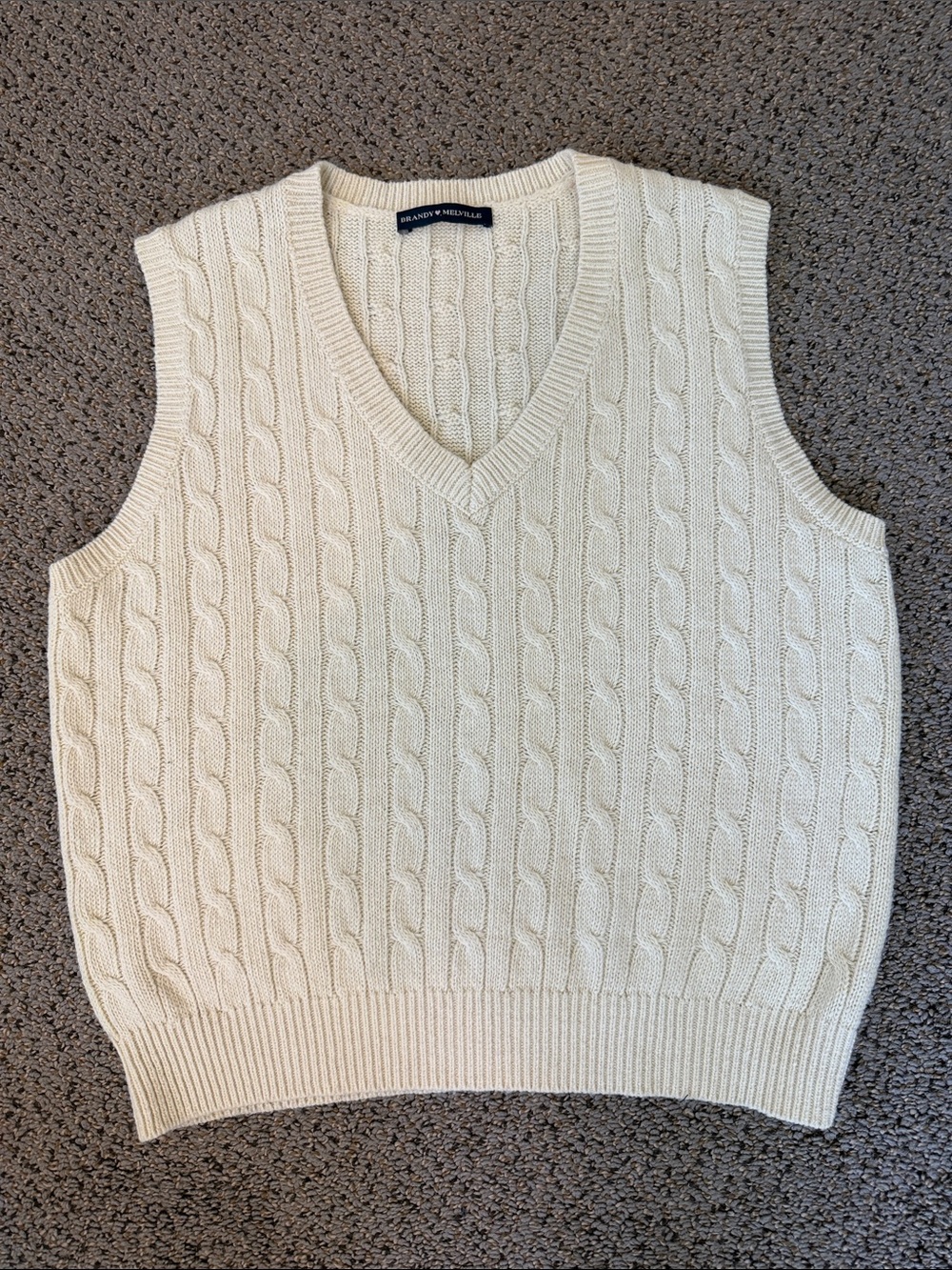 Like new brandy Melville wool blend sweater vest